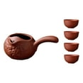 thumbnail image 1 of Tetera de cerámica con juego de tazas Macarena, 1 of 8