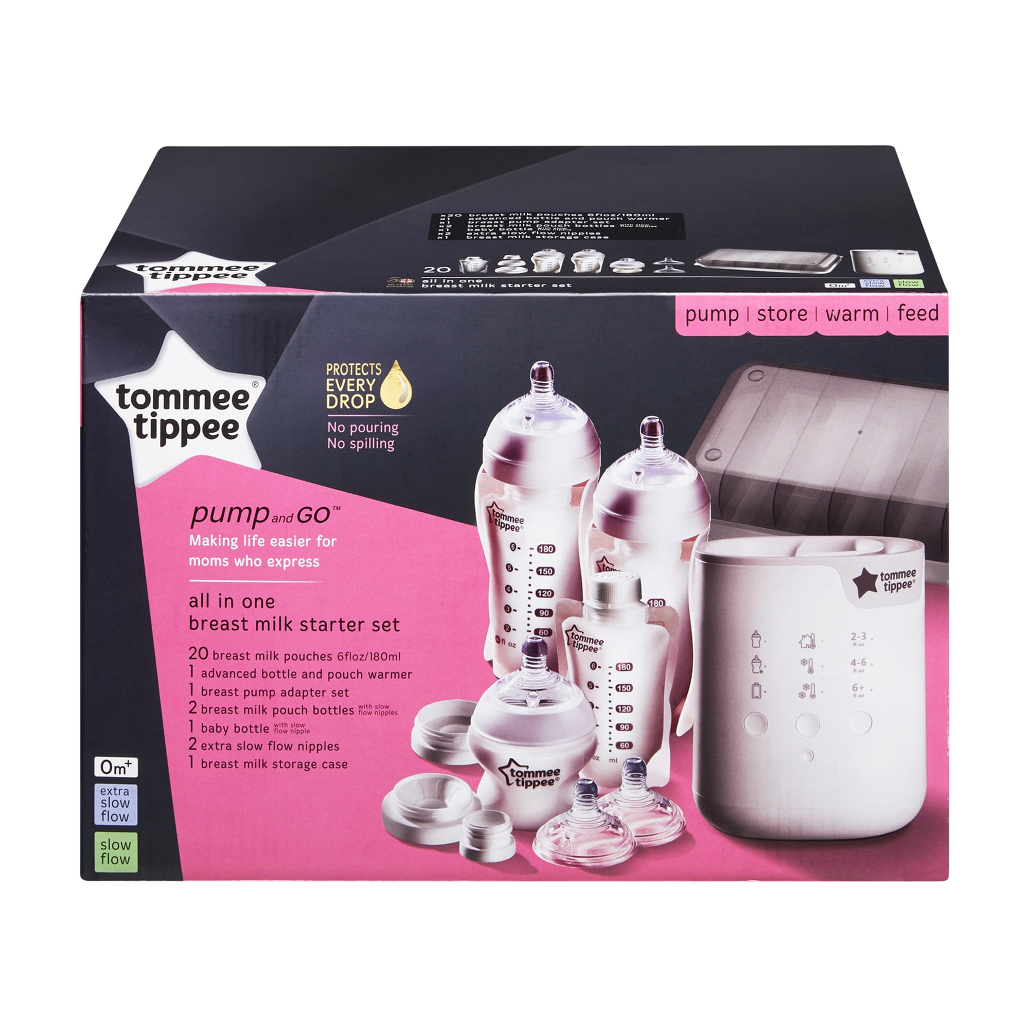 Tommee tippee express and best sale go complete starter kit