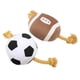thumbnail image 2 of Football Dog Toy Cotton Rope Football Puppy Toy Interactive Machine Washable Fine Stitching For Outdoor ANGGREK Otros, 2 of 8