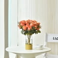 thumbnail image 5 of Artificial Roses Flowers Fake Silk Rose Bouquet 12 Heads 2 Packs of Realistic Blossom Roses for Home Wedding Party Floral Decoration Table Centerpieces, Black, 5 of 5