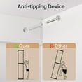 thumbnail image 2 of 65.9" Over the Toilet Storage Cabinet with 3 Adjustable Shelves – Rust-Proof for Laundry , White, 2 of 11