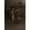 thumbnail image 2 of Piotr Stachiewicz 11x14 Gold Ornate Wood Frame and Double Matted Museum Art Print Titled - Phantoms in the Studio - Despair (1883-1885), 2 of 4