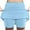 Sky Blue, variant on Bovxnpu Girls Skirt Sports Girls Skorts Tennis Skirts Golf Skirts with Shorts Girl's Active Running Skort Skirt School Girl Outfit