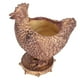 thumbnail image 1 of Maceta con forma de Pollo ANGGREK Resistente A la Intemperie de Resina Para interiores, 1 of 7