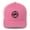 Pink, variant on NA Black Circle Diamond Logo Clean Sober 12-step Recovery Rehab Support Gifts Retro Mesh Hat (Pink)