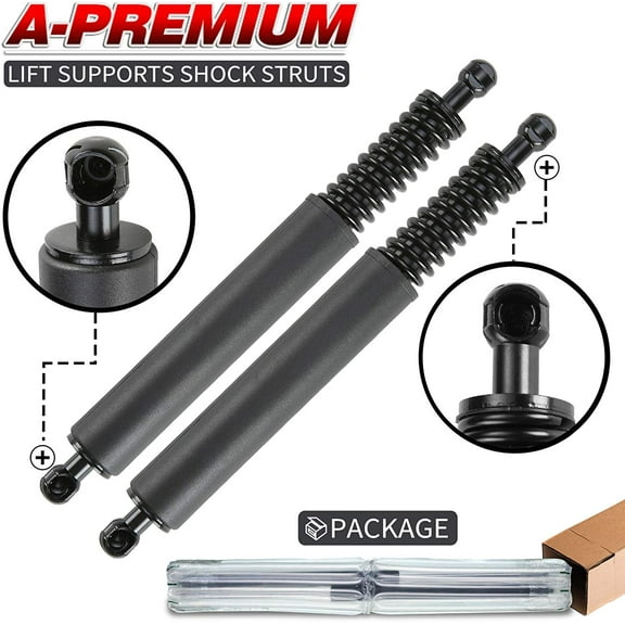 A-Premium Rear Tailgate Lift Supports Shock Struts Compatible with Volkswagen Touareg 2006-2010 2-PC Set
