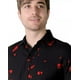 thumbnail image 5 of Camisa Hombre Casual Slim Negro Stfashion 50505000, 5 of 7