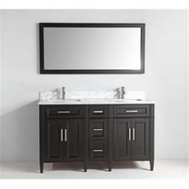 Vanity Art VA2060DE 60 in. Single Sink Bathroom Vanity Set, Espresso