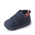 thumbnail image 4 of Otqutp Children Boys Girls Round Toe Sneakers 0-24 Months Children's Toddler Shoes Anti Slip Light Comfortable Shoes Toddler First Walker Crib Shoes(Blue,3-6 Months), 4 of 6