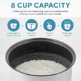 thumbnail image 4 of Aroma Housewares 8-Cup (Cooked) (4-Cup UNCOOKED) Cool Touch Rice Cooker (ARC-914S), 4 of 6