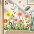 thumbnail image 5 of Elainilye Peel and Stick Floral Garden Wall Decal, Self Adhesive Botanical Mural Sticker, Removable Decor for Living Room, Bedroom, Nursery Accent Wall, 5 of 8