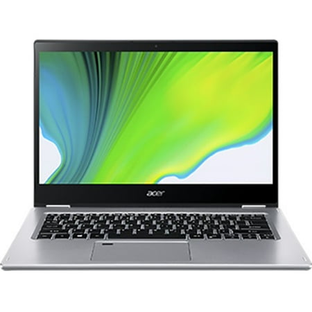 Acer Spin 3 SP314-54N-314V - Flip design - Core i3 1005G1 / 1.2 GHz - Win 10 Pro 64-bit - 8 GB RAM - 128 GB SSD - 14" IPS touchscreen 1920 x 1080 (Full HD) - UHD Graphics - Bluetooth, Wi-Fi - pure silver - kbd: US International