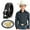 Black, variant on SUOSDEY Boys Western Leather Belts for Girls,Kids Embossed Belts for Jeans Christmas Gifts