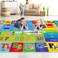 thumbnail image 2 of AKASISRUG Kids ABC Educational Area Rug, Alphabet Animal Soft Non-Slip Kids Carpet 78.7X59 INCH, 2 of 9