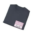 thumbnail image 4 of Novelty Hello My Name Is Leah Women Wife Tag Nickname Fun Cute Name Tag Leah Grandma Mom Tag Funny Daughter Unisex Softstyle T-Shirt, 4 of 4
