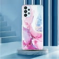 thumbnail image 6 of Allytech Compatible with Samsung Galaxy A33 5G Case, Marble Design Series Case for Women Boys Girls Soft Slim TPU Shockproof Cover for Samsung Galaxy A33 5G, Pink Blue Marble, 6 of 7