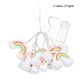thumbnail image 5 of Toystoory ABS Rainbow String Light Reemplazo reutilizable Halloween Fiestas de Navidad Camping Lámpara colgante decorativa Ornamento Iluminación navideña 3 metros 15 luces, 5 of 6