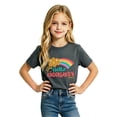 thumbnail image 4 of Girls Cute Printed Graphic Tees Casual Shirts For Children Youth Stylish Top School Season Age 2-13, 4 of 4