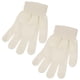 thumbnail image 5 of PTOOTP Guantes para niños de otoño e invierno, de punto, de color liso, con cinco dedos, cálidos, para niños de 4 a 12 años (blancos)., 5 of 7