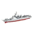 thumbnail image 3 of Rompecabezas 3D Sunnimix modelo de barco portaaviones colección 1/1000 modelo 052D, 3 of 8
