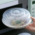 thumbnail image 6 of Microwave Oven Splatter Cover, Plastic Oil-Proof Lid for Food Heating and Refrigeration, 6 of 6