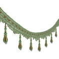 thumbnail image 4 of Tassel Fringe Trimming Hanging Ball Trim Braided Ribbon Curtain Fring Trimming Upholstery Drapery 6 Yards, 4 of 4