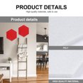 thumbnail image 3 of CRAFTHROU 12 Pcs Panneau d'Affichage Mural Photo Hexagonal en Feutre Rouge pour Salles de Classe, 3 of 6