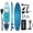 Blue, variant on Garvee Bohemian Style Inflatable Stand Up Paddle Board with Accessories, EVA Non-Slip Deck SUP Board with 3 Fins, All-Around iSUP for Adults & Youth, for Lake, Ocean & River (Light Green, 126'')