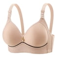 thumbnail image 2 of Xdegoge Wireless Bras with Support and Lift for Women Plus Size Comfort Full Coverage Elegant Adjustable Straps Bra No Underwire Padded Wireless Bralettes, 2 of 5