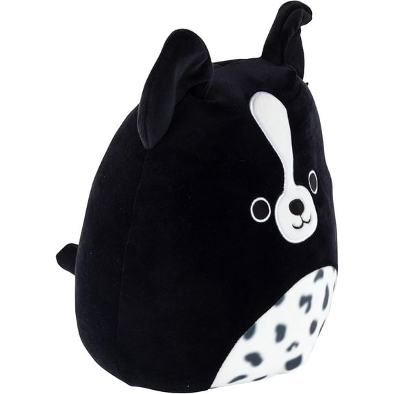 Squishmallows Original 10-Inch Monty The Border Collie Dog - Official Jazwares Plush - Collectible Soft & Squishy Puppy Stuffed Animal Toy - Add to Your Squad - Gift for Kids, Girls & Boys