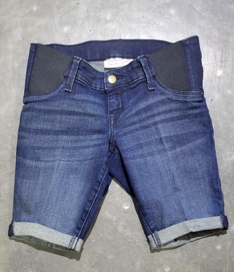 Maternity Inset Panel Bermuda Jean 