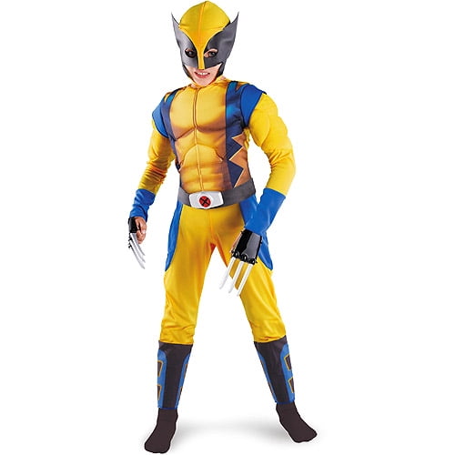 Marvel X Men Origins Wolverine Muscle Child Halloween Costume Walmart Com Walmart Com