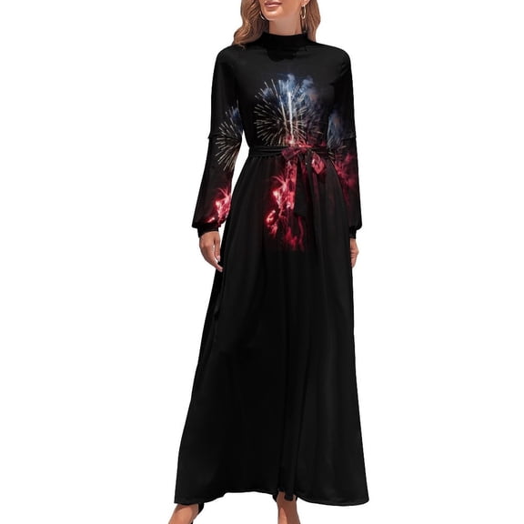 s Celebration in Red White and Blue Long Dress dresses for official occasions dress women summer