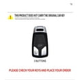 thumbnail image 2 of NEW TPU Car Remote Key Case Cover Shell For Audi A6 A5  A4 B9 8S 8W Q7 Q5 4M S4 S5 S7 TT TTS TFSI RS Protector Fob Keyless, 2 of 12