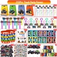 thumbnail image 3 of Set de obsequios de fiesta PLOUGVI 232 unidades para cumpleaños de Monster Truck, 3 of 6