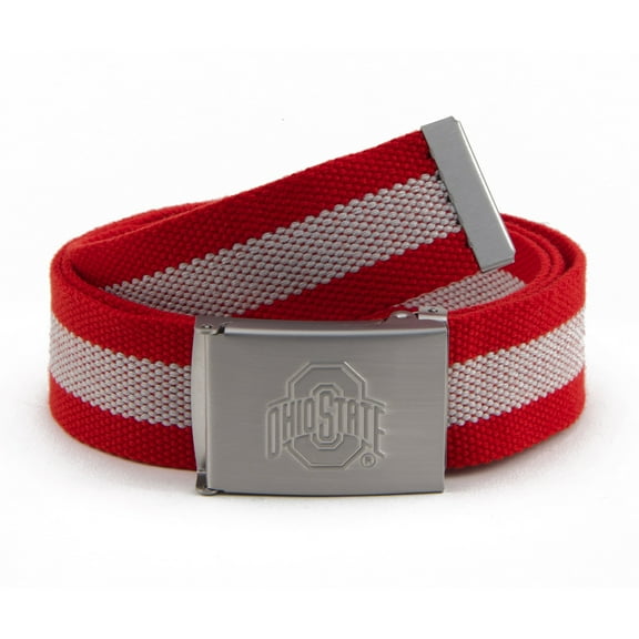 Men's Ohio State Buckeyes Fabric Belt
