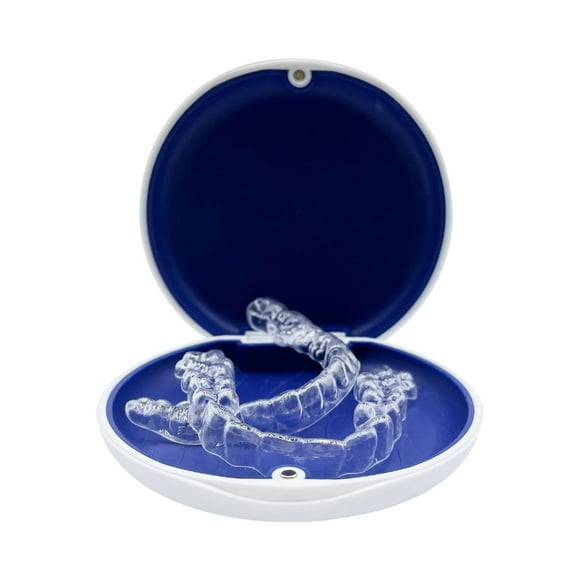 Custom Retainer, Clear Replacement Retainers for Teeth, Night Guard for Adults & Kids, 2 Mouth Guards for Grinding/TMJ