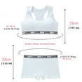 thumbnail image 2 of Girls Padded Training Bras 11-16 Teen Student Girl Teens Bra Breathable Bra Elastic Shoulder Straps Running Bra Solid, 2 of 4