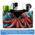 thumbnail image 4 of Octopus 4 Compartment Square Pen Case with Removable Dividers - Pencil Organizer, Pen Case, Pen Organizer, 4 of 6