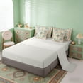 thumbnail image 5 of Erosebridal Teal Orange Mandala Bedding Comforter Set, Bohemian Exotic Style King Bedding Sets, Gray Reversible 7pcs, 5 of 6