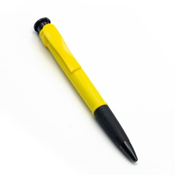 New Stationery Novelty Toy Props Toys Fun Gift Plastic Huge Neutral Pen Oversize Writting Pen Big Ballpoint Pen YELLOW