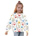 thumbnail image 4 of Chandail en Molleton Uni pour Garçons et Filles, Manches Longues, Col Rond, Coton, 1-11 Ans, 4 of 9