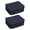 Black, variant on Clear Nails Polish Organizers Holds 60 Bottles Nails Polish Case with Storage Sections Travel Manicure Carrying Bags