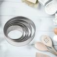 thumbnail image 2 of 5Pcs Stainless Steel Round Biscuit Mold Cookie Cutter for Cookies, 2 of 8