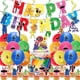 thumbnail image 4 of Decoraciones de fiesta de cumpleaños de amigos arcoíris, globos, Fondo de dibujos animados, figuras de juego, tema de Baby Shower, suministros para fiesta de cumpleaños de niños, 4 of 4