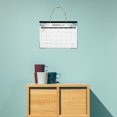 thumbnail image 1 of OULII Monthly Wall Calendar with Ink Resistant Pages Multi Paper Countdown 1Pack, 1 of 6