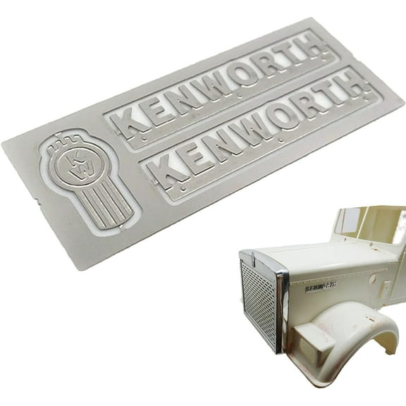 DIY Parts RC Car Modification Logo Word Pattern Decoration for 1/14 Tamiya King to Kenworth Modified Accessories