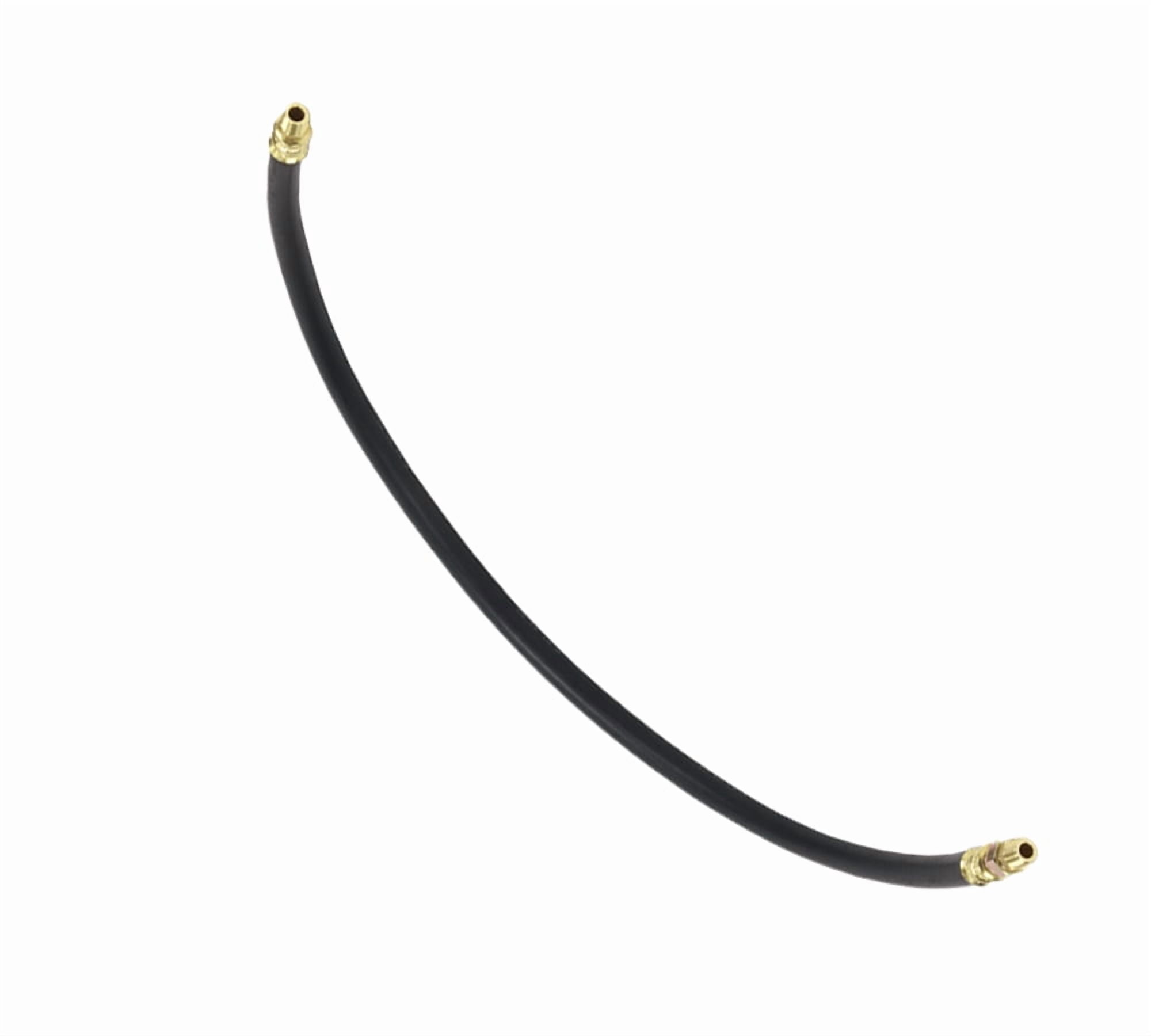 Air Brake Hose Assembly 40" x 3/8"-18 for Semi Trucks | 1/2" ID 3/8" NPT 225 PSI 1 Fixed 1 Swivel DOT FMVSS106 SAE J1402 | Replaces 16340 148040 01-489 1-489 12-38140 288144 5005972