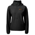 thumbnail image 2 of Women's Cutter & Buck Black Idaho State Bengals Charter Eco Recycled Half-Zip Anorak Jacket, 2 of 3