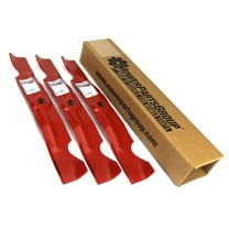 (3) Blades Compatible With Cub Cadet 50" RZT50 942-04056, 742-04053A, 112-0316